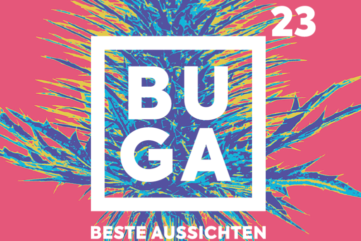 Logo of the "Bundesgartenschau 2023"
