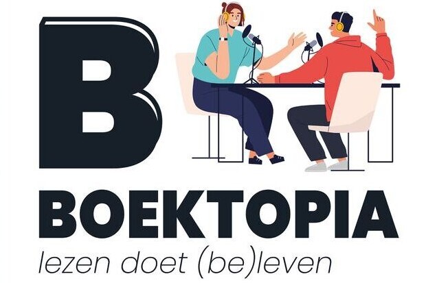 Logo des Boektopia Podcast.