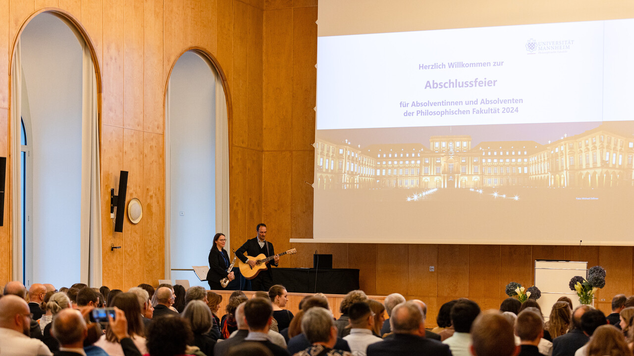 Bild von der Absolvierendenfeier 2024