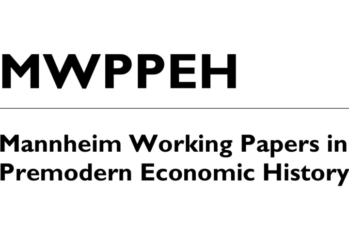 Titelbild der Mannheim Working Papers in Premodern Economic History
