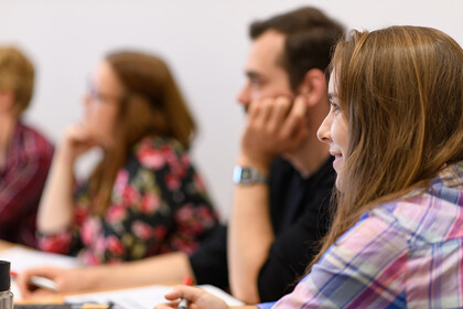 Studierende in der Vorlesung