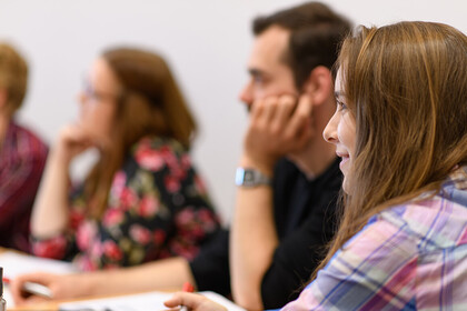 Studierende in der Vorlesung
