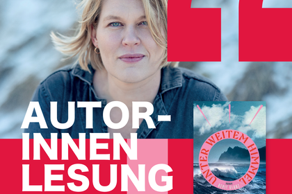 Plakat zur Lesung von Berit Glanz am 21.10.2025