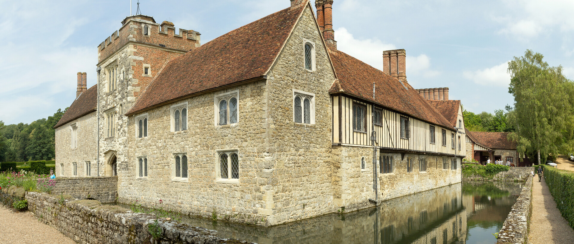 Igham Mote, a medieval Manor in the UK.