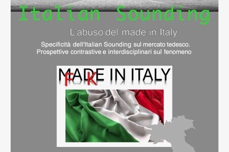 Plakat Italian Sounding 