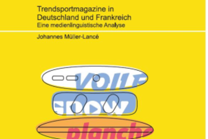 Gelbes Buch-Cover: Trendsportmagazine in Deutschland und Frankreich