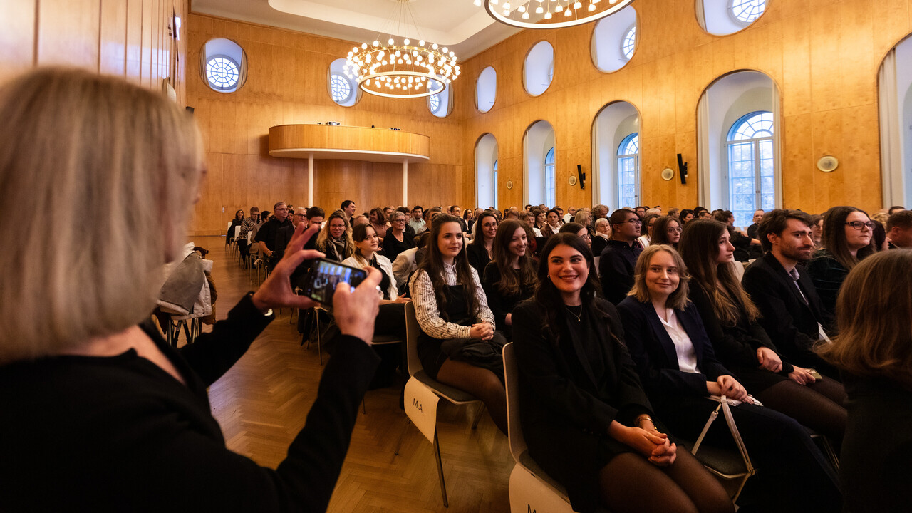 Bild von der Absolvierendenfeier 2024.