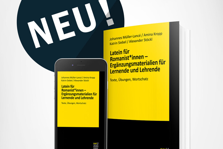 Buchcover: Latein für Romanist*innen – Ergänzungsmaterialien für Lernende und Lehrende