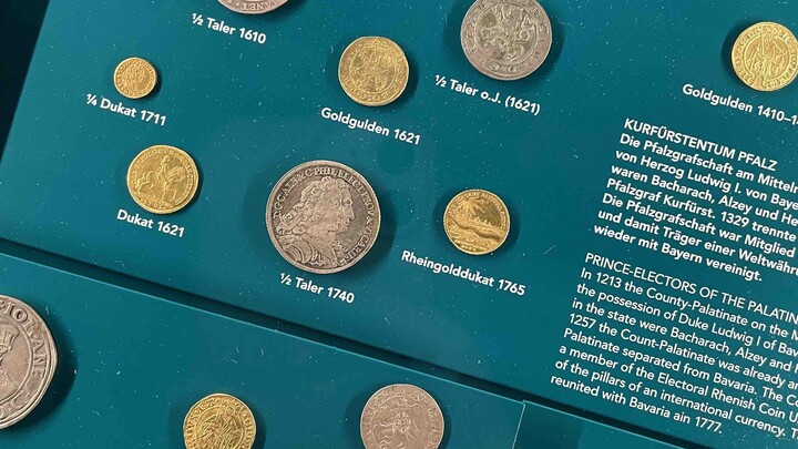 Kurpfälzische Münzen im Historischen Museum Frankfurt
