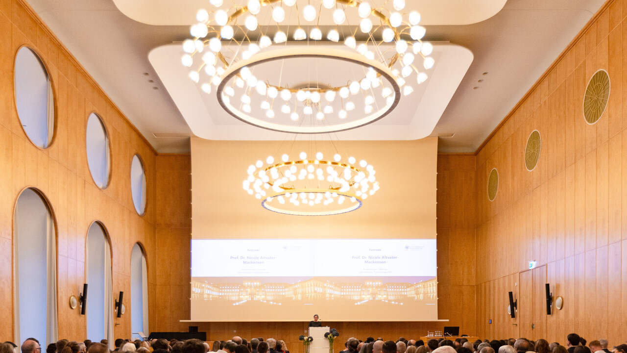 Bild von der Absolvierendenfeier 2024.