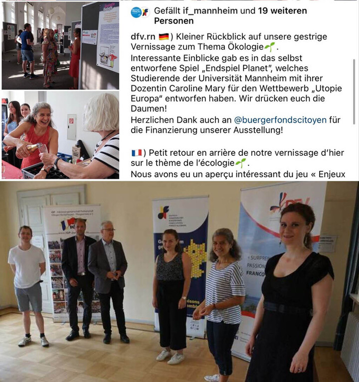 Fotos Vernissage zum Thema "Endspiel Planet"