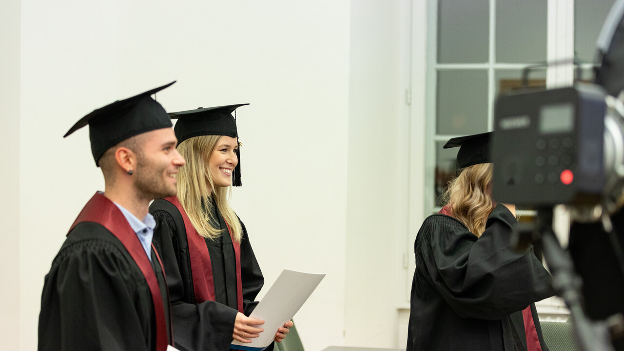 Bild von der Absolvierendenfeier 2024.