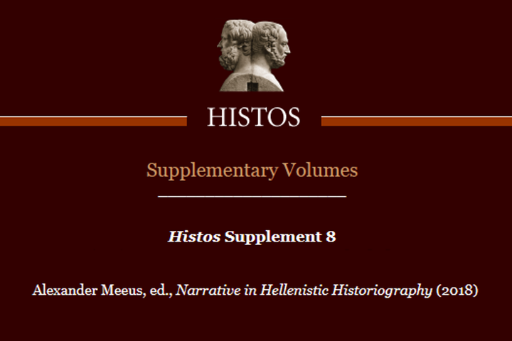 Ausschnitt des Buchcovers von „Histos Supplement 8" von Alexander Meeus