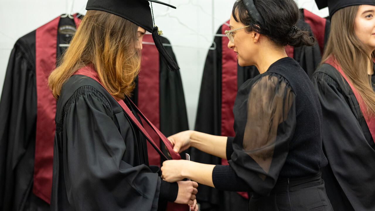 Bild von der Absolvierendenfeier 2024.