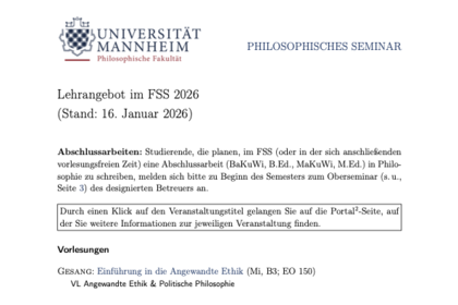 Weißes Din A4 Blatt mit Logo der Universität Mannheim oben links und offenkundig seitenfüllenden Überschriften und Textblöcken, die aber aufgrund der geringen Bildauflösung nicht lesbar sind.
