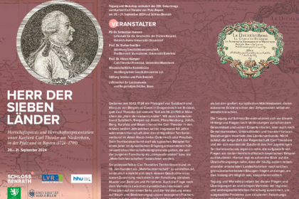 Tagungsflyer zu "Herr der sieben Länder"