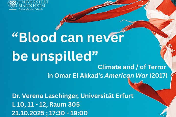 Poster Blood can never be unspilled