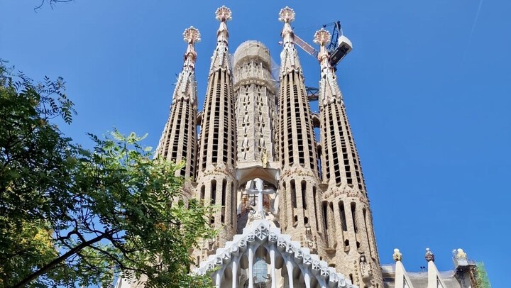 Foto der Sagrada Familia in Barcelona 